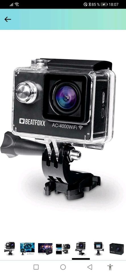 2x BEATFOXX AC-4000WiFi Action Cam Full HD in Otzberg