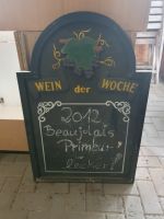 vintage Werbe - Tafel für Kreide "Wein der Woche" Sachsen-Anhalt - Dessau-Roßlau Vorschau