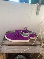 Puma Sneaker lila Satin Nordrhein-Westfalen - Weilerswist Vorschau