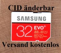 ❗SAMSUNG EVO+ SD 32GB CID änderbar kostenfreier Versand❗ Thüringen - Unterwellenborn Vorschau