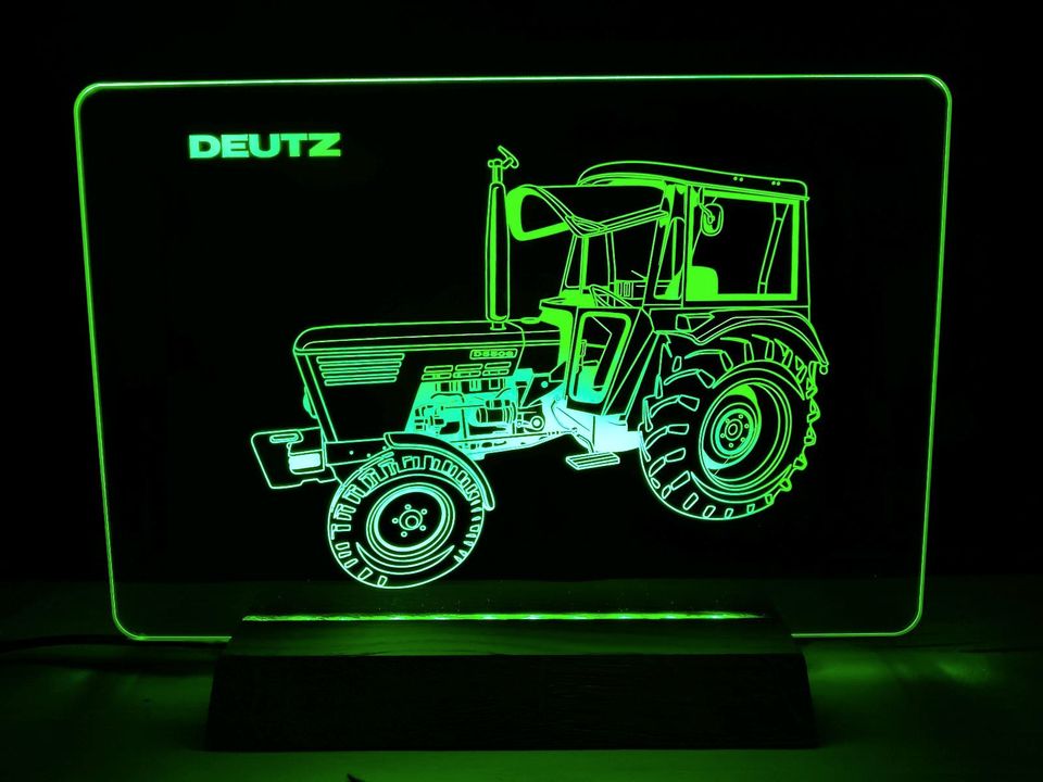 Deutz 5506 LED Traktor Oldtimer Geschenk Neu Schlepper Trecker in Emlichheim