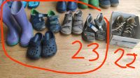 Schuhe Kleinkinder Größe 22 bis 23 Sandalen Gummistiefel Crocks Aachen - Aachen-Mitte Vorschau