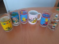6 Kinder - Gläser / Tasse Pumuckl, Wickie, Garfield Simpsons Hessen - Linden Vorschau