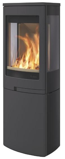 Kaminofen Nordpeis DUO4 mit Seitenscheiben, Holzfachtüre, 5 kW in Zeil