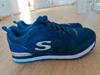 Skechers OG 85 Sneaker atmungsaktiv navy / dunkelblau / silber Niedersachsen - Burgwedel Vorschau