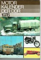 DDR Motorkalender 1975 bis 1981, 1983, 1987 bis 1989 Müritz - Landkreis - Waren (Müritz) Vorschau