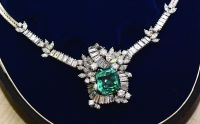 Luxus 23,20ct Diamant Smaragd Edelstein 750er Gold Collier Zertif Schleswig-Holstein - Glücksburg Vorschau