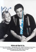 Macaulay Culkin + Ted Danson - altes, orig. sign. Halbgrossfoto Duisburg - Duisburg-Mitte Vorschau