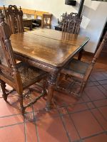 Antik, Gründerzeit Tisch mit 4 Stühlen, Nordrhein-Westfalen - Wachtberg Vorschau