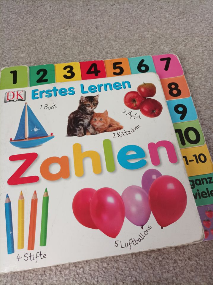 Zahlen Buch zum Lernen in Bad Schwartau