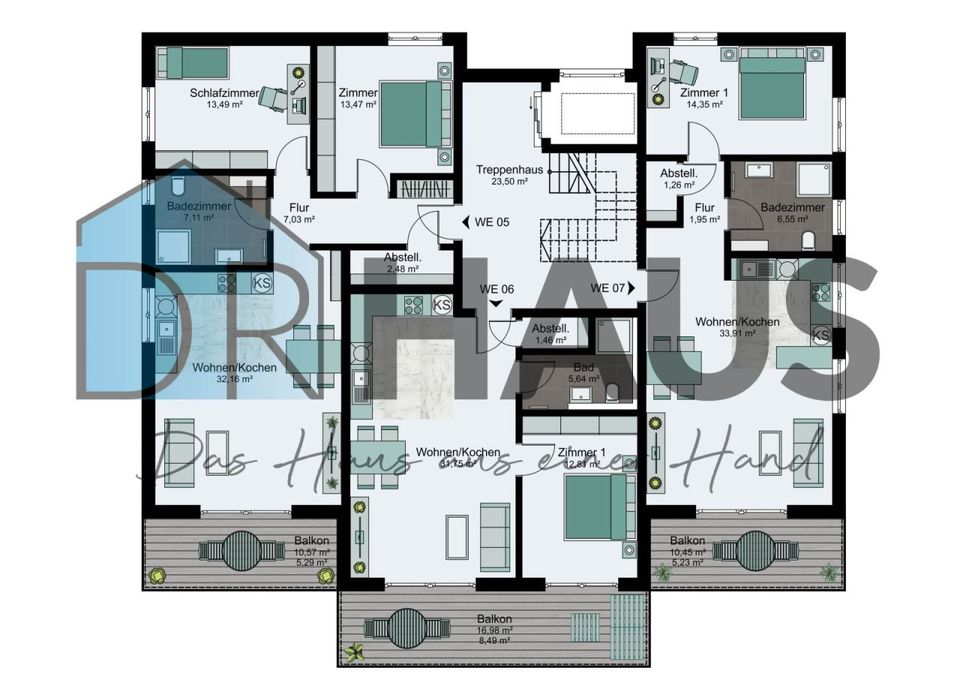 Mehrfamilienhaus mit 8 WE als KfW40 inkl Baugrundstück in Kassel in Kassel