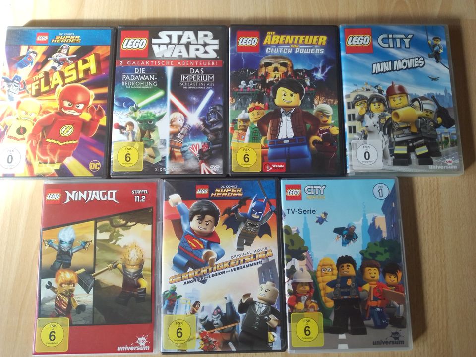 Lego DVD Sammlung 7 DVDs in Heide