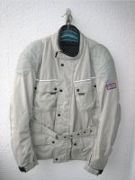 AJS-Motorradjacke mit Gürtel, Leder-Textilmix, sandbeige, Gr. 52 München - Untergiesing-Harlaching Vorschau