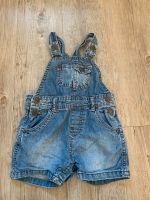 Zara 82 Latzhose, Latzshorts, Jeans Baby Hose blau Saarland - St. Wendel Vorschau