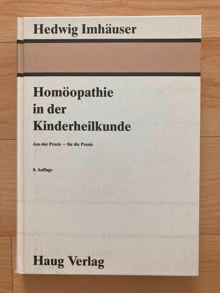 Buch Hedwig Imhäuser Homöopathie in der Kinderheilkunde in Uettingen