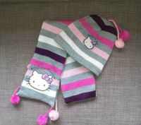 Hello Kitty Set C&A Mütze Schal Wolle Fleece KU 54/56 54 56 Nordrhein-Westfalen - Vreden Vorschau