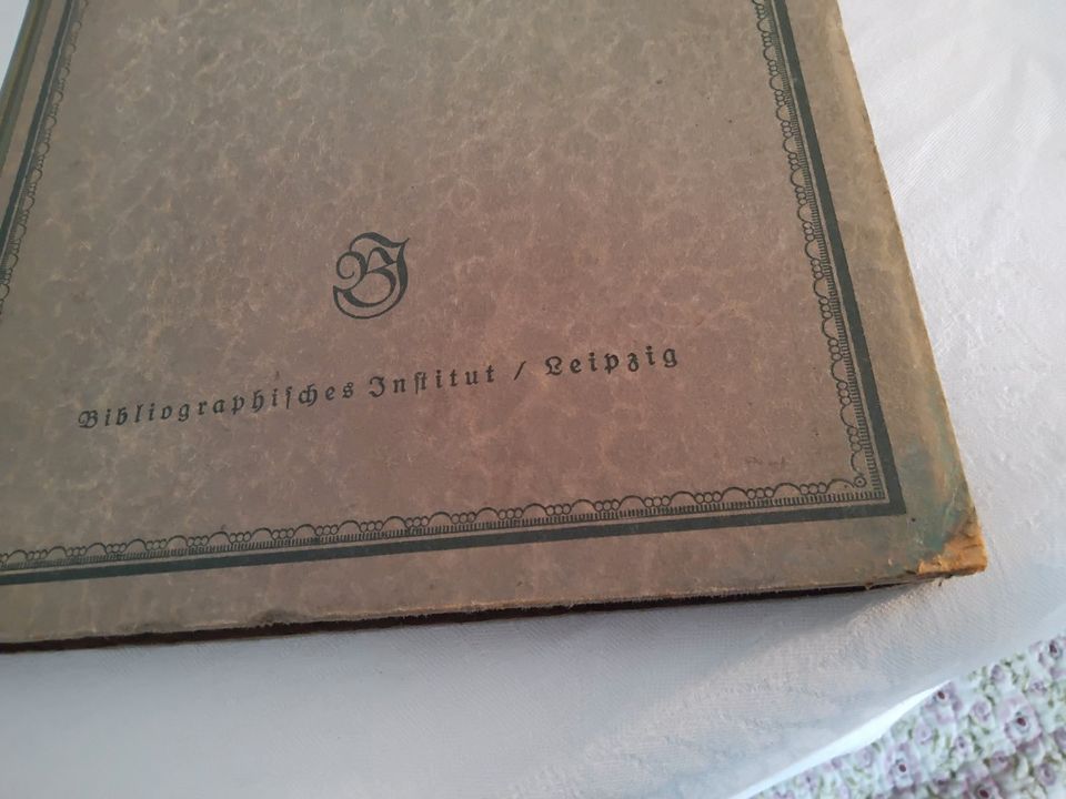 Geographischer Bilderatlas Europa, Dr.Gerbing, Leipzig,1920 in Braunfels