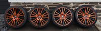 RH WM FLOWFORMING - 8,5x19 ET45 - 5x108 - SCHWARZ - FRONT ORANGE Rheinland-Pfalz - Traben-Trarbach Vorschau