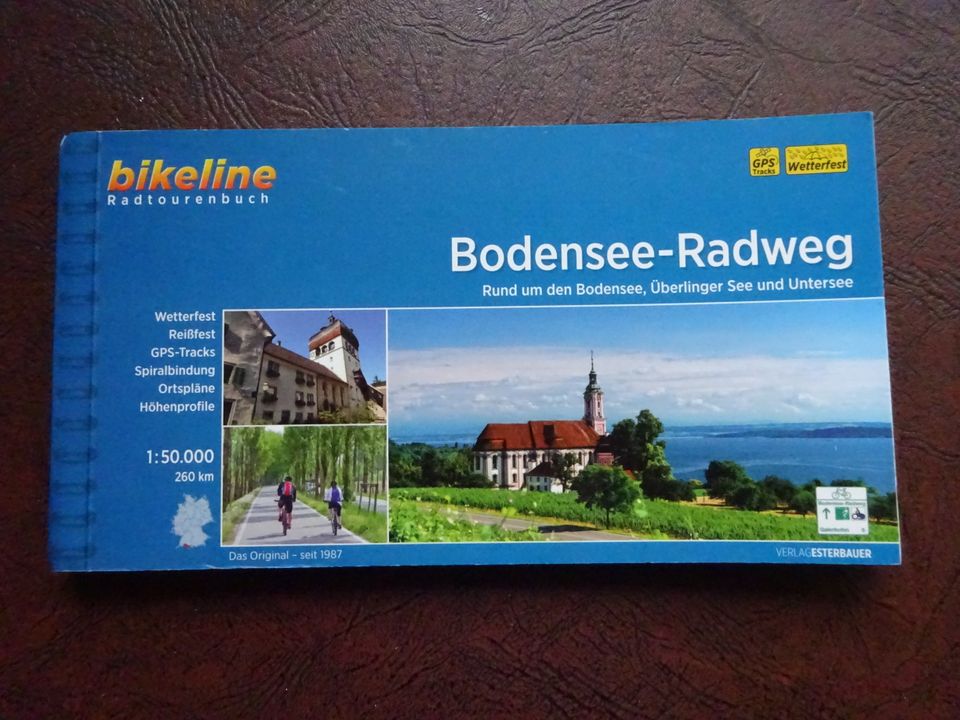 Bodensee - Radweg - Bikeline Rad Tourenbuch; Stadt-/Ortspläne in Heidelberg