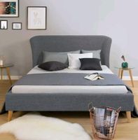 Neu! Bett Doppelbett Polsterbett 140 cm grau Matratze Lattenrost Nürnberg (Mittelfr) - Aussenstadt-Sued Vorschau