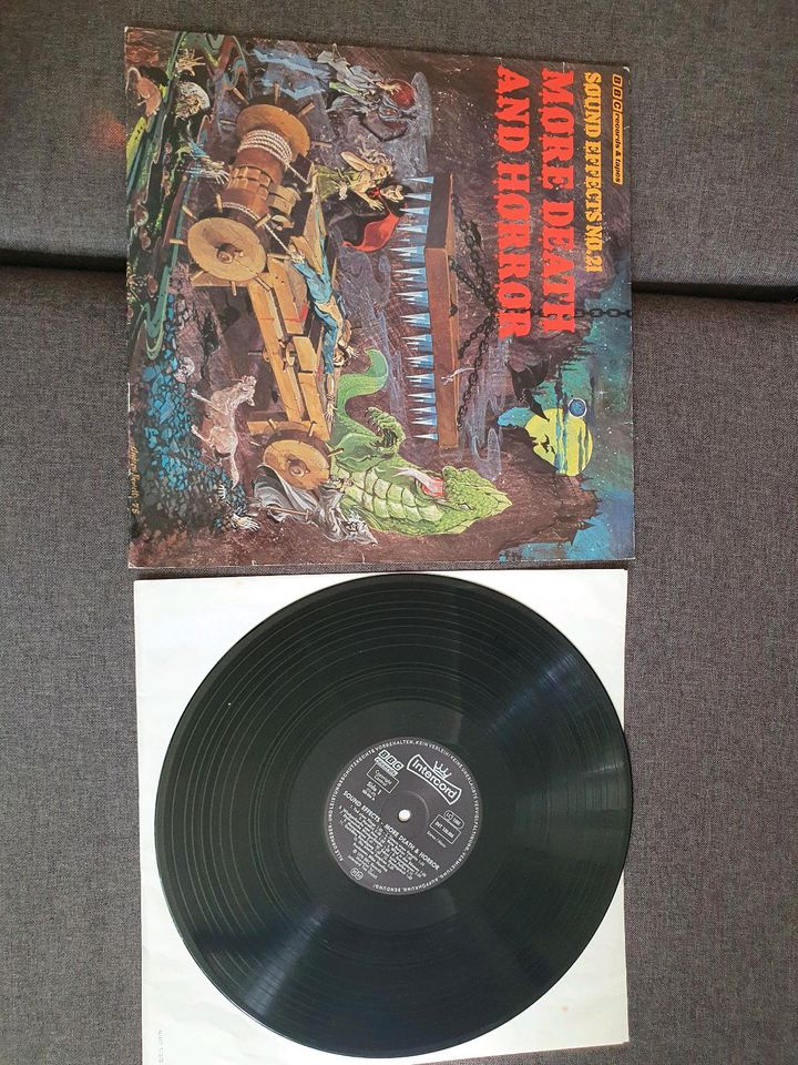 Schallplatte LP Vinyl Sound effects No.21 More death and horror in Ludwigsburg