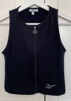 Reebok Sporttop kurz Crop Top schwarz 38 RV Nordrhein-Westfalen - Lünen Vorschau