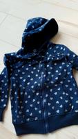 Strickjacke Gr 116 blau, Herze in silber Glitzer oder für Twins Kreis Pinneberg - Tornesch Vorschau