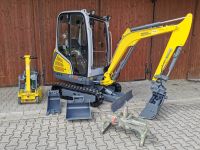 Minibagger Bagger Wacker Neuson 2to mieten günstige Lieferung Bayern - Schierling Vorschau