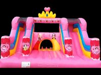 Hüpfburg Multiplay Rutsche Prinzessin pink Sachsen-Anhalt - Thale Vorschau