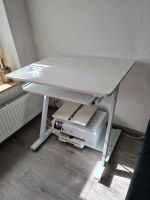 Schreibtisch weiß 80 cm breit Sachsen-Anhalt - Halle Vorschau