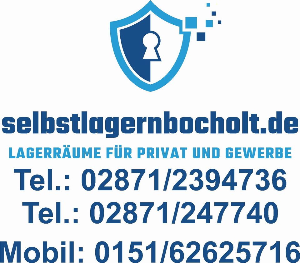 Lagerraum, Lagerbox, Box , Lager zu Vermieten Bocholt in Bocholt