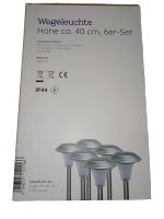 6x Solar LED Wegeleuchte, 6er Set, Höhe ca. 40cm Brandenburg - Prenzlau Vorschau