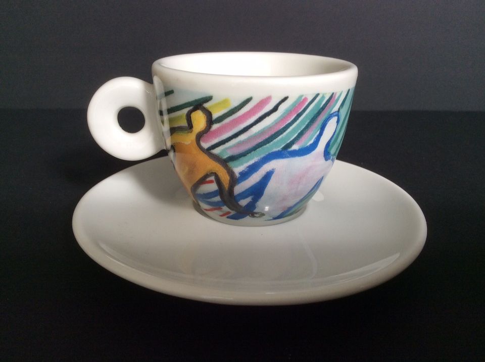 Illy Tasse “Il ballo del caffe“ Sandro Chia 1997 Mambo 1 von 2000 in Düsseldorf