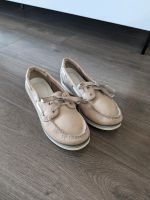 Beige Timberland Bootsschuhe | Größe 39,5 Hessen - Bruchköbel Vorschau