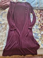 Amisu Strickmantel lang lila Gr. M 38 Brandenburg - Schönefeld Vorschau