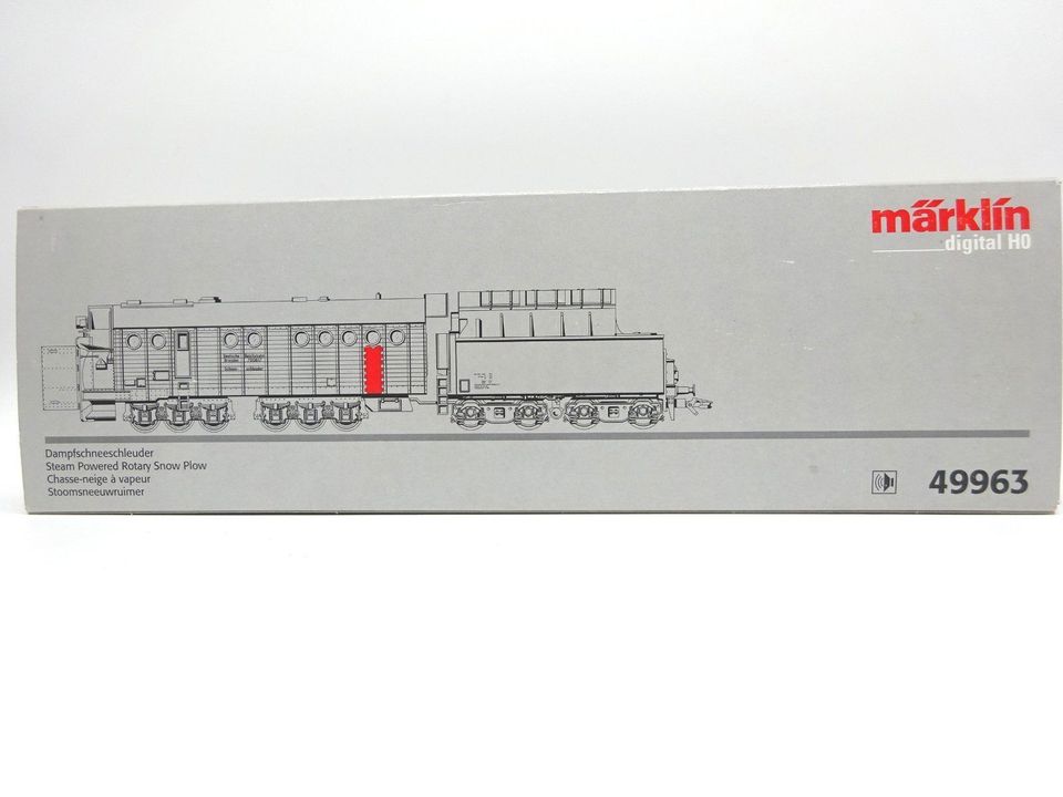 ⭐ Märklin H0 49963, DRG Dampfschneeschleuder, fx + Sound, TOP ⭐ in Wentorf bei Sandesneben