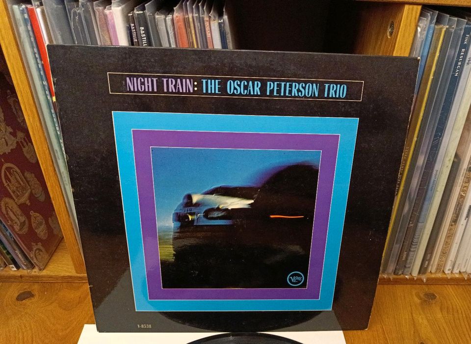 Night Train VINYL LP the Oscar Peterson Trio Jazz rar 1963 in Dinslaken