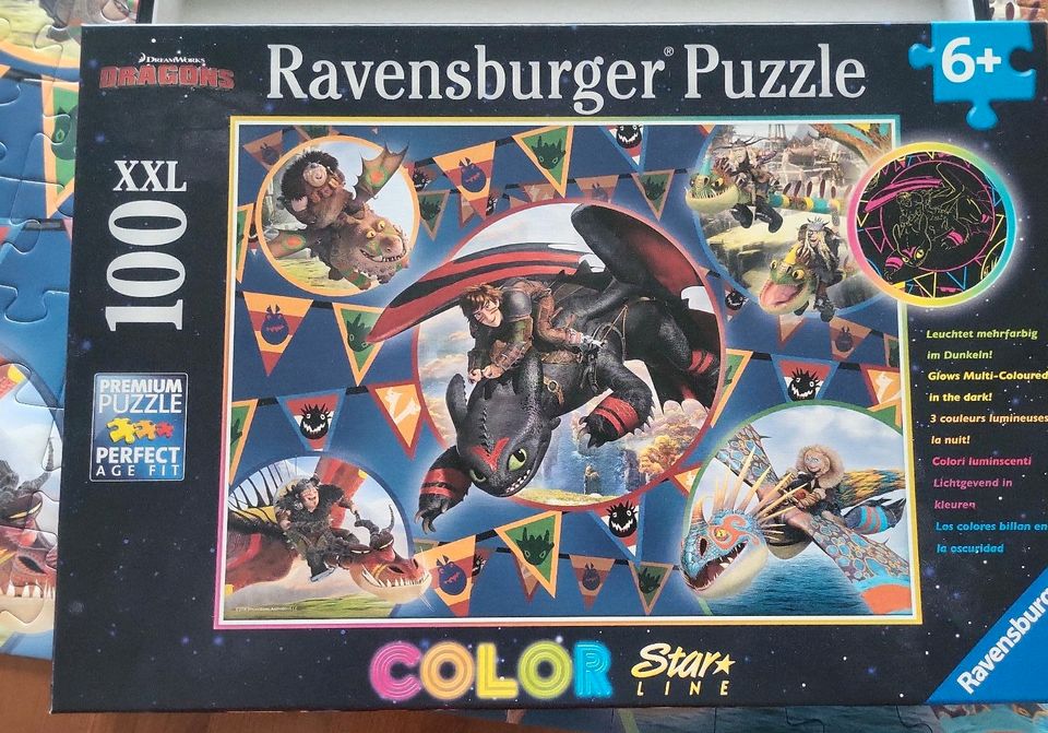 Ravensburger Puzzle Color Star Dragons  XXL ab 6 Jahr in Duisburg