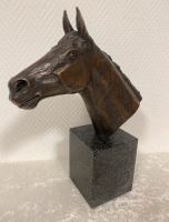 Pferdekopf Skulptur Bronze, „Ingo Koblischek“, signiert 5/50 Berlin - Buckow Vorschau