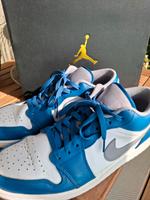 Air Jordan 1 Low, Herren, blau, grau, weiß Größe 46 Hessen - Rodgau Vorschau
