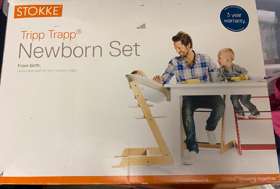 Stokke Newborn Aufsatz Trip Trap in Ronneburg Hess