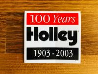 HOLLEY 100 Years USA Sticker Aufkleber 90 x 90 mm Hessen - Kassel Vorschau