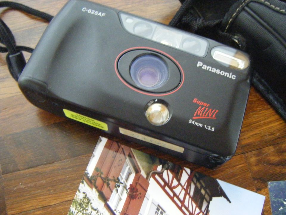 PANASONIC SUPER MINI C-625 AF +Tasche wie Leica mini Minolta Riva in Stockach