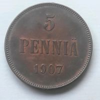 Biete 5 Pennia 1907 Finnland Hessen - Volkmarsen Vorschau