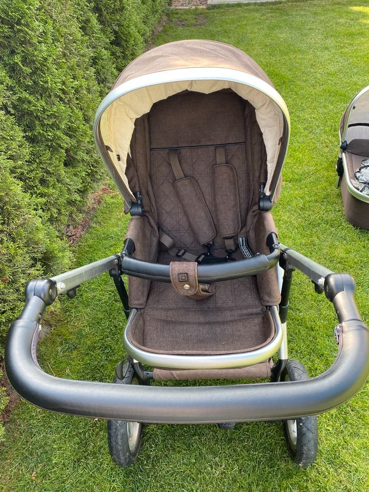 Kinderwagen Moon Nuova braun Kombikinderwagen in Bernau