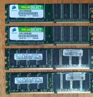 DDR SDRAM Speicher 2x1GB + 2x500MB Corsair Samsung Bayern - Wiesentheid Vorschau