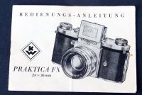 Praktica FX Anleitung*Kamera-Werke Dresden um 1952 Chemnitz - Sonnenberg Vorschau