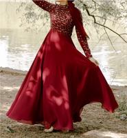 Abendkleid mit Steinchen - bordeaux - Gr. 36 Hessen - Hattersheim am Main Vorschau