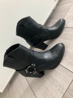 Damen Stiefel Kunstleder in schwarz Gr 37 Saarland - Heusweiler Vorschau