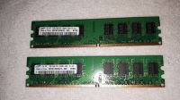 Samsung DDR 2 2GB 2 Gigabyte RAM als 2 x 1 GB Module PC2-5300U Hamburg - Hamburg-Nord Vorschau